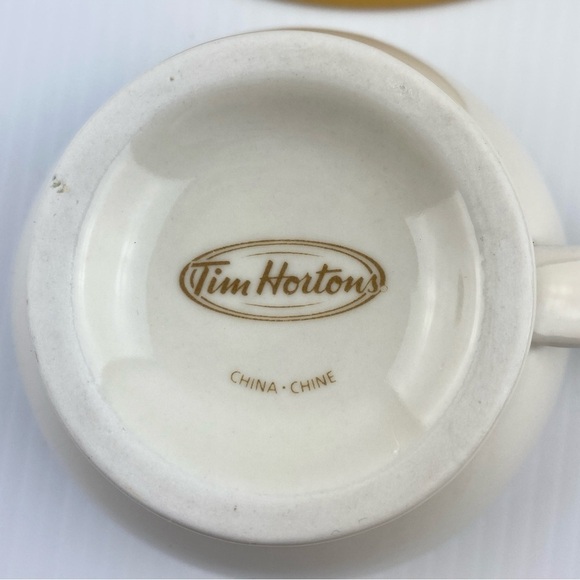 Tim Hortons Tea Cup and Saucer with Original Box Collectors 2006 - 8 ounce mug - Picture 7 of 10